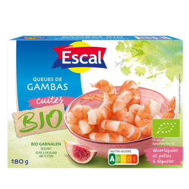 Queues de Gambas bio cuites