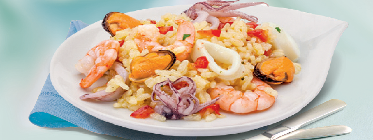 Risotto de fruits de mer