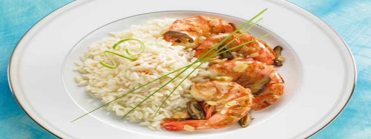 Crevettes géantes à la citronnelle