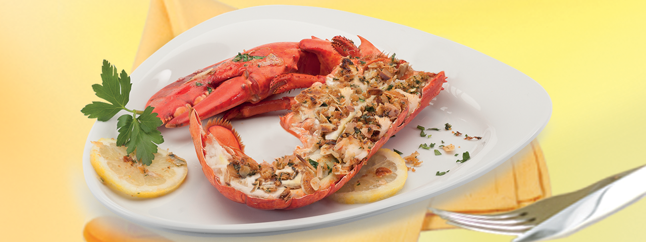 Homard en croûte d&rsquo;amande