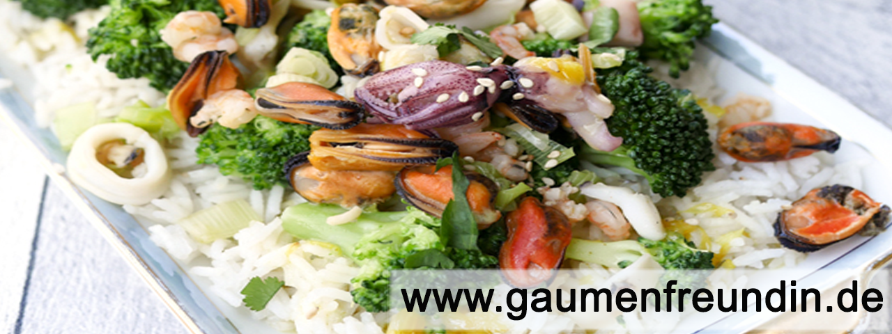 Frutti di Mare sur son lit de légumes