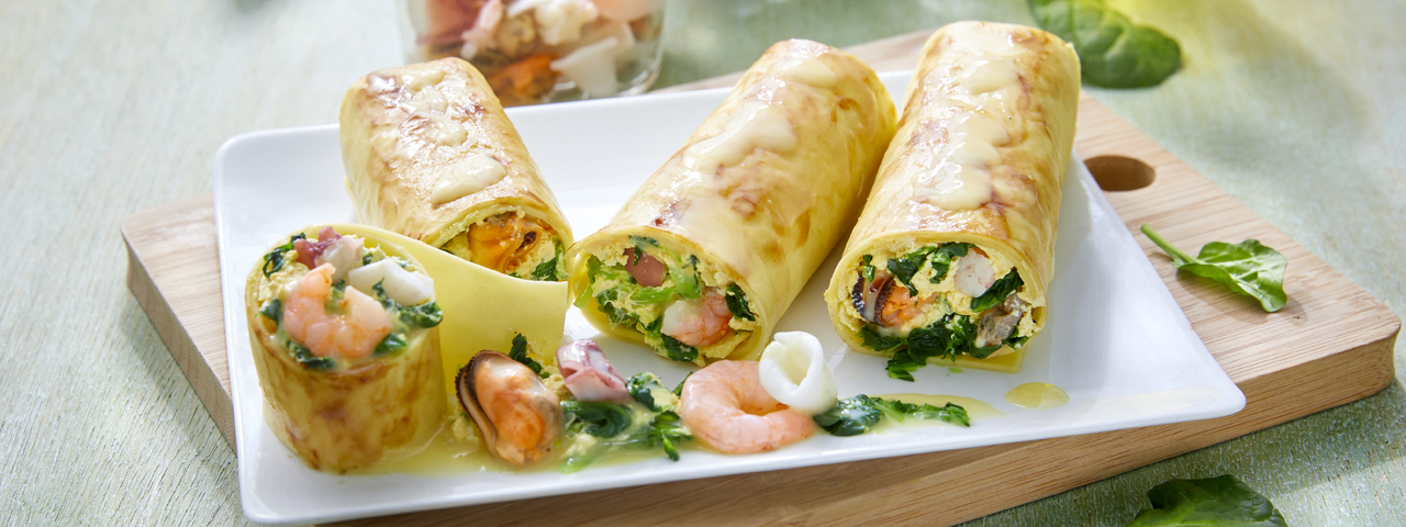 Cannelloni aux fruits de mer