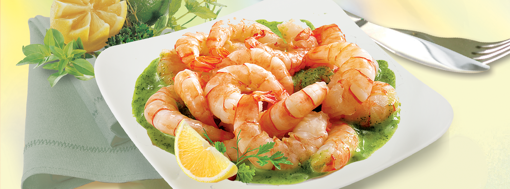 Crevettes au beurre à l’ail