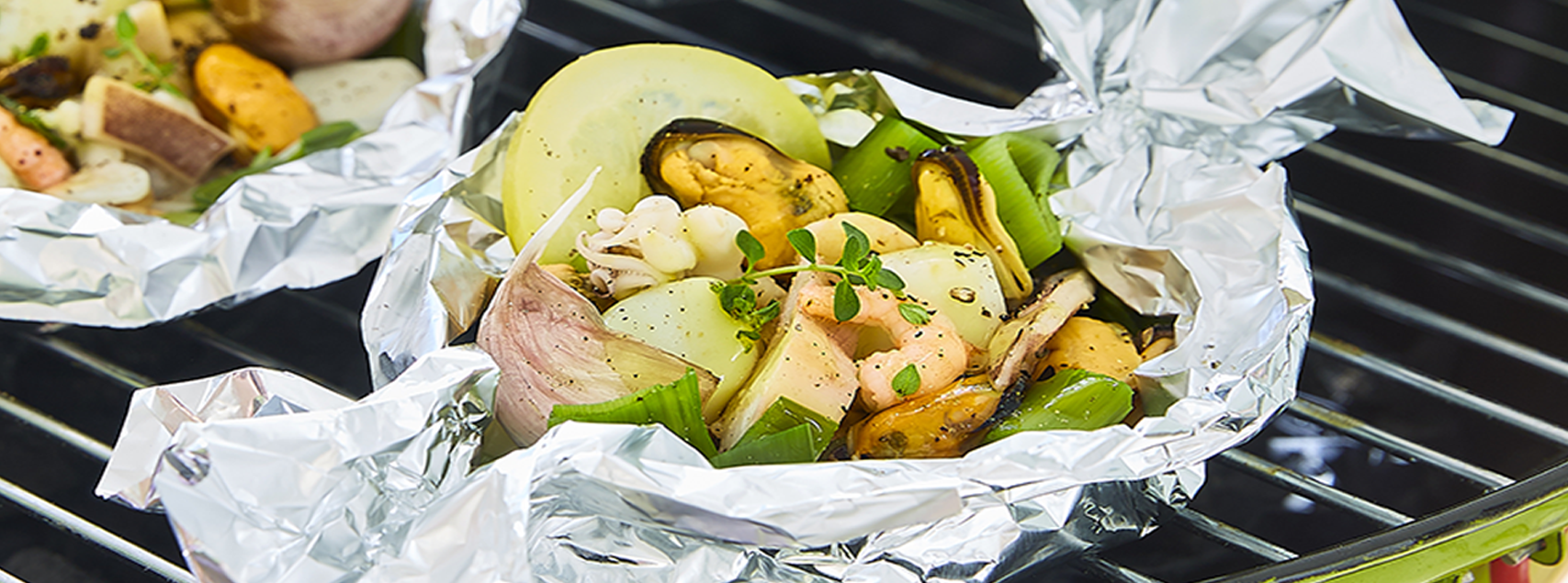 Papillotes de Fruits de Mer