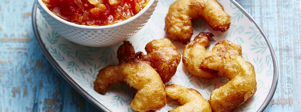 Beignets de crevettes maison