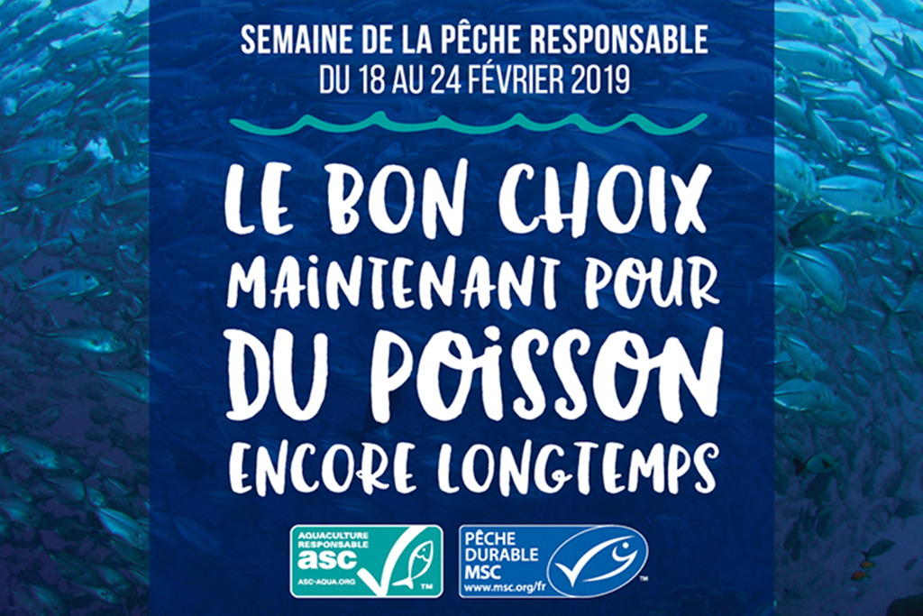 C’est la semaine de la pêche responsable !