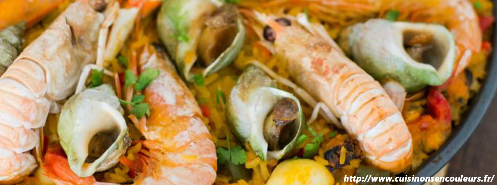 Paëlla aux fruits de mer