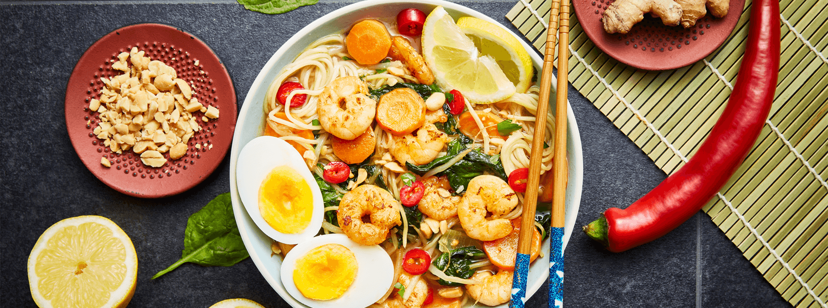 Ramen aux crevettes