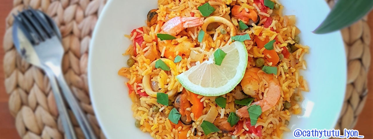 Paella aux fruits de mer façon « One pot rice »